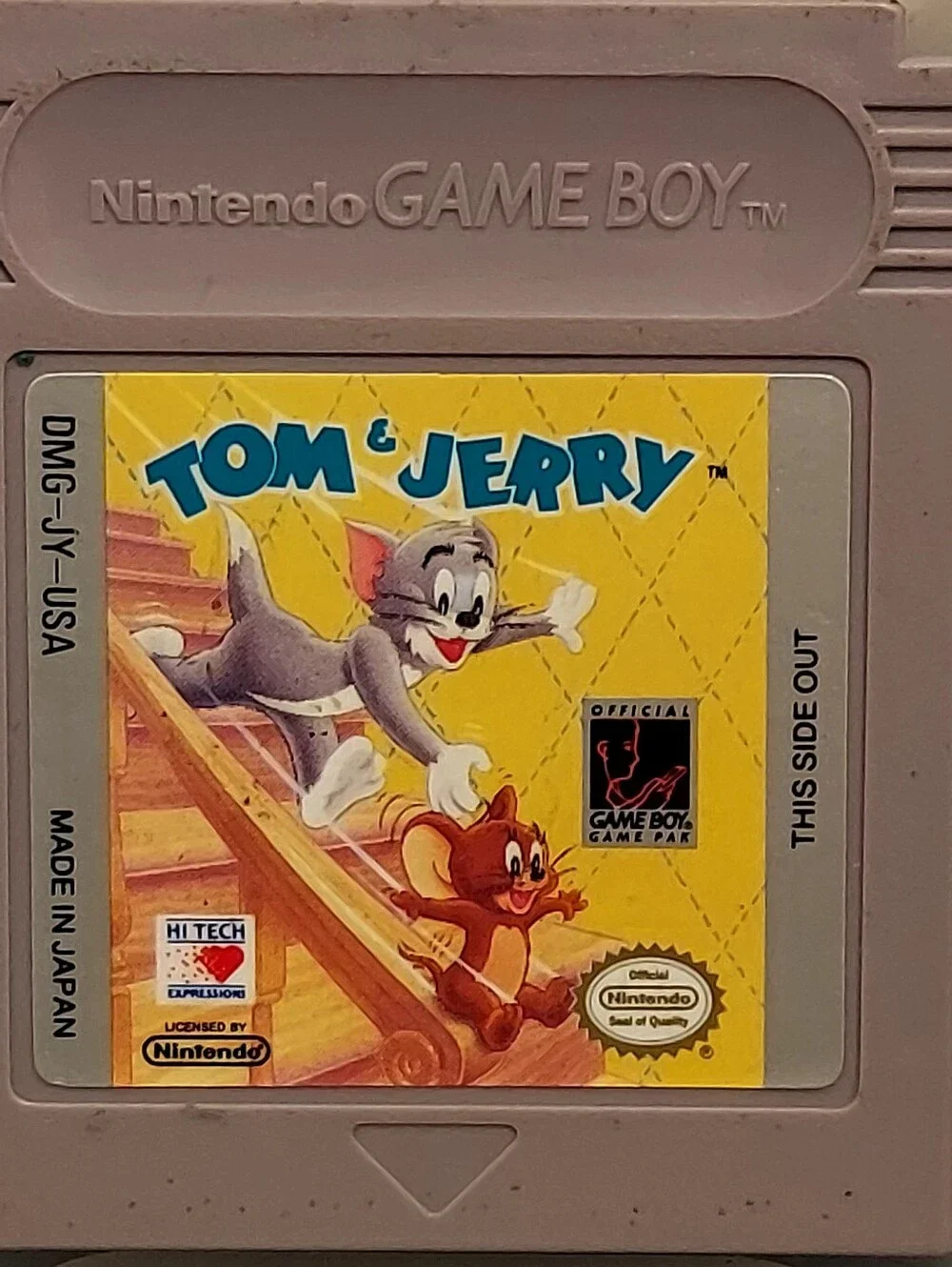 Tom & Jerry Nintendo Gameboy Game Authentic Oem Tom and Jerry Gameboy Game boy